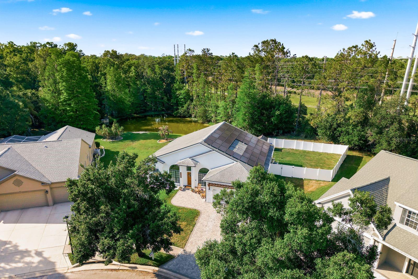 AERIAL POND AND PRESERVE