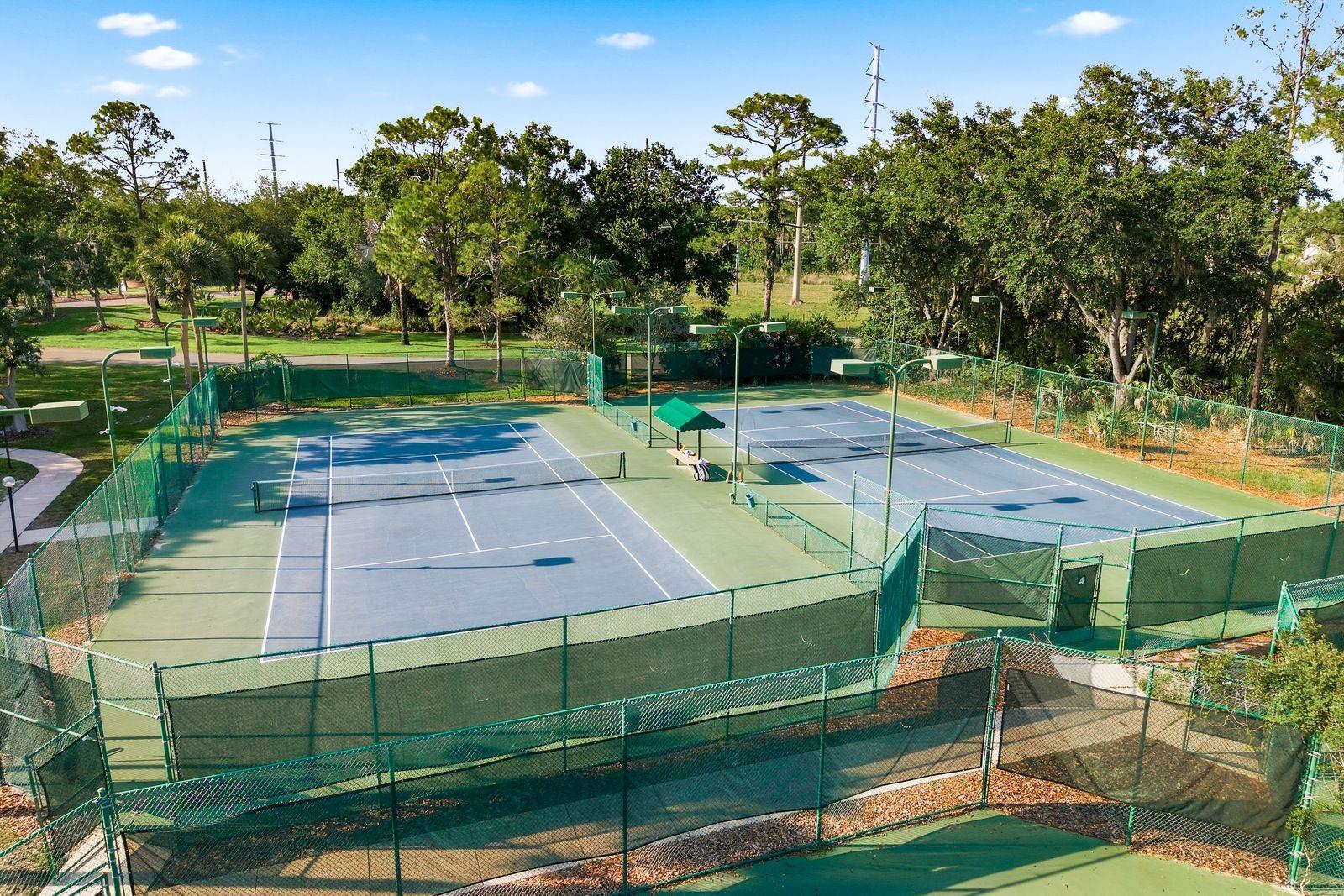 TENNIS COURTS