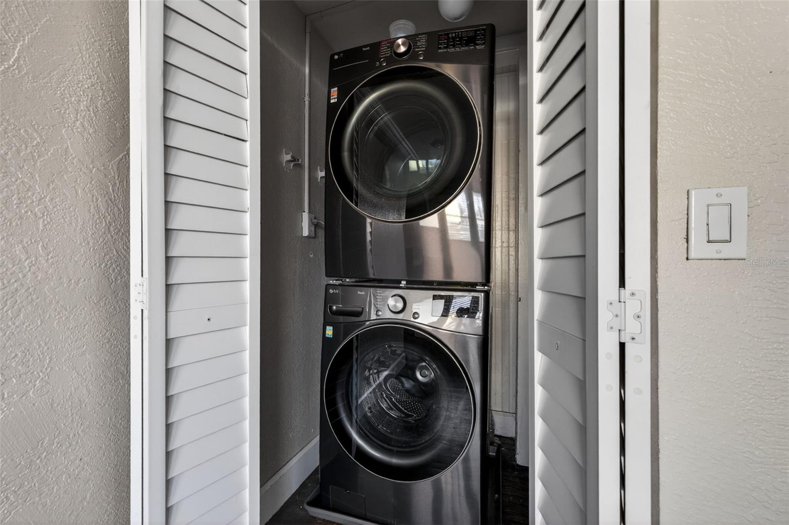 Washer & Dryer Closet