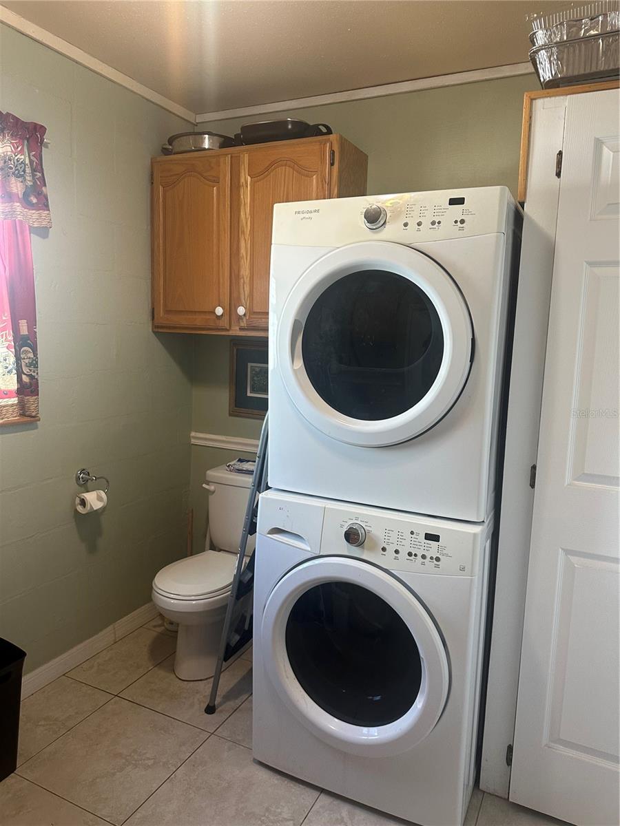 Laundry/powder room combo