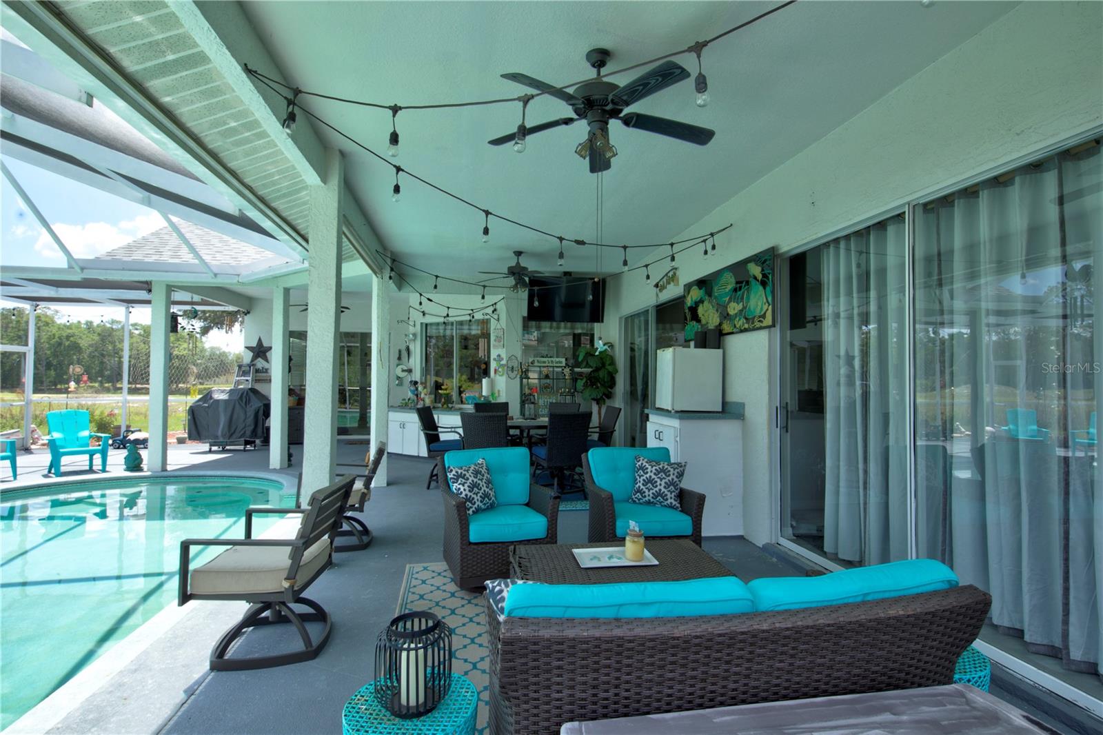 Pool area