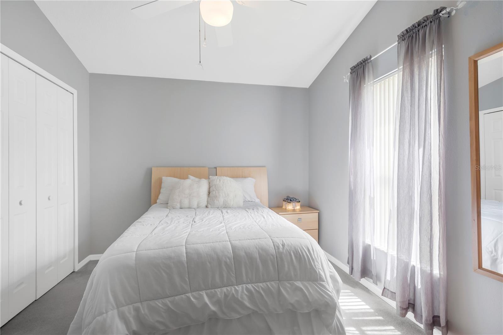 This thoughtfully designed 3-way split floor plan offers both privacy and flexibility. The fourth bedroom, located at the rear of the home with access to a full bath, creates the ideal private retreat for extended family, overnight guests, or teenage children desiring additional independence and personal space.