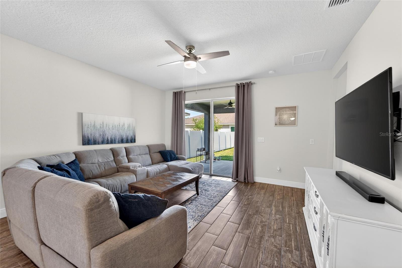 Family room. Perfect gathering space for relaxing and entertaining.