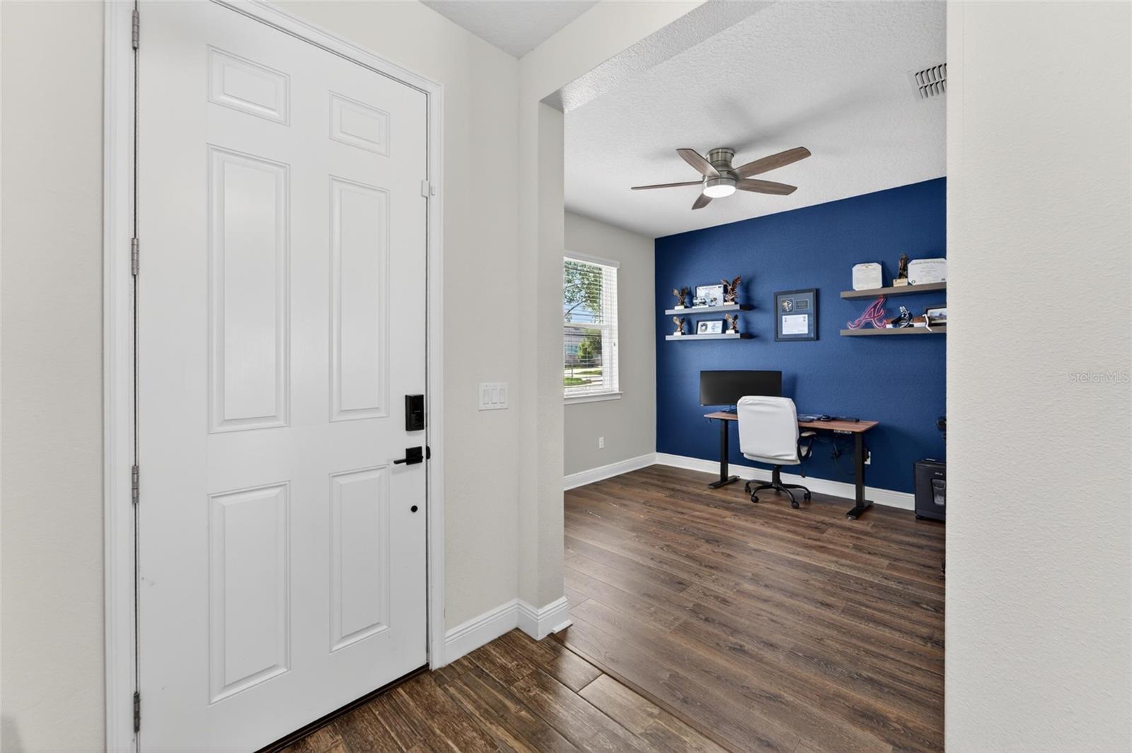 Thoughtfully designed foyer with seamless flow into the living spaces.