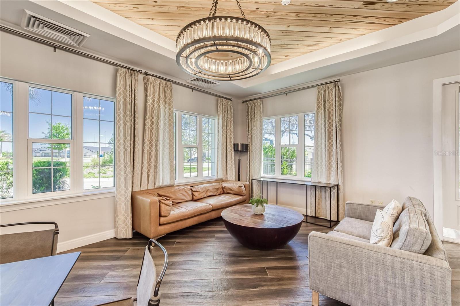 Stylish community clubhouse perfect for gatherings and events.
