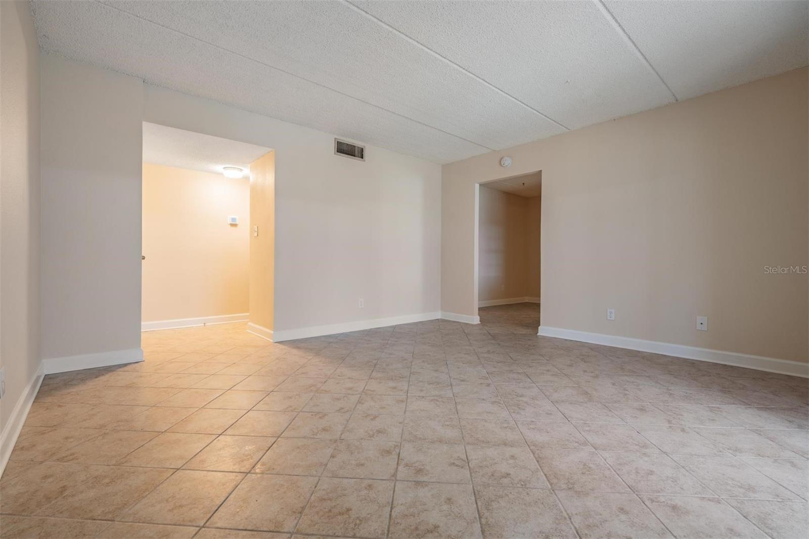 Front hall to living room