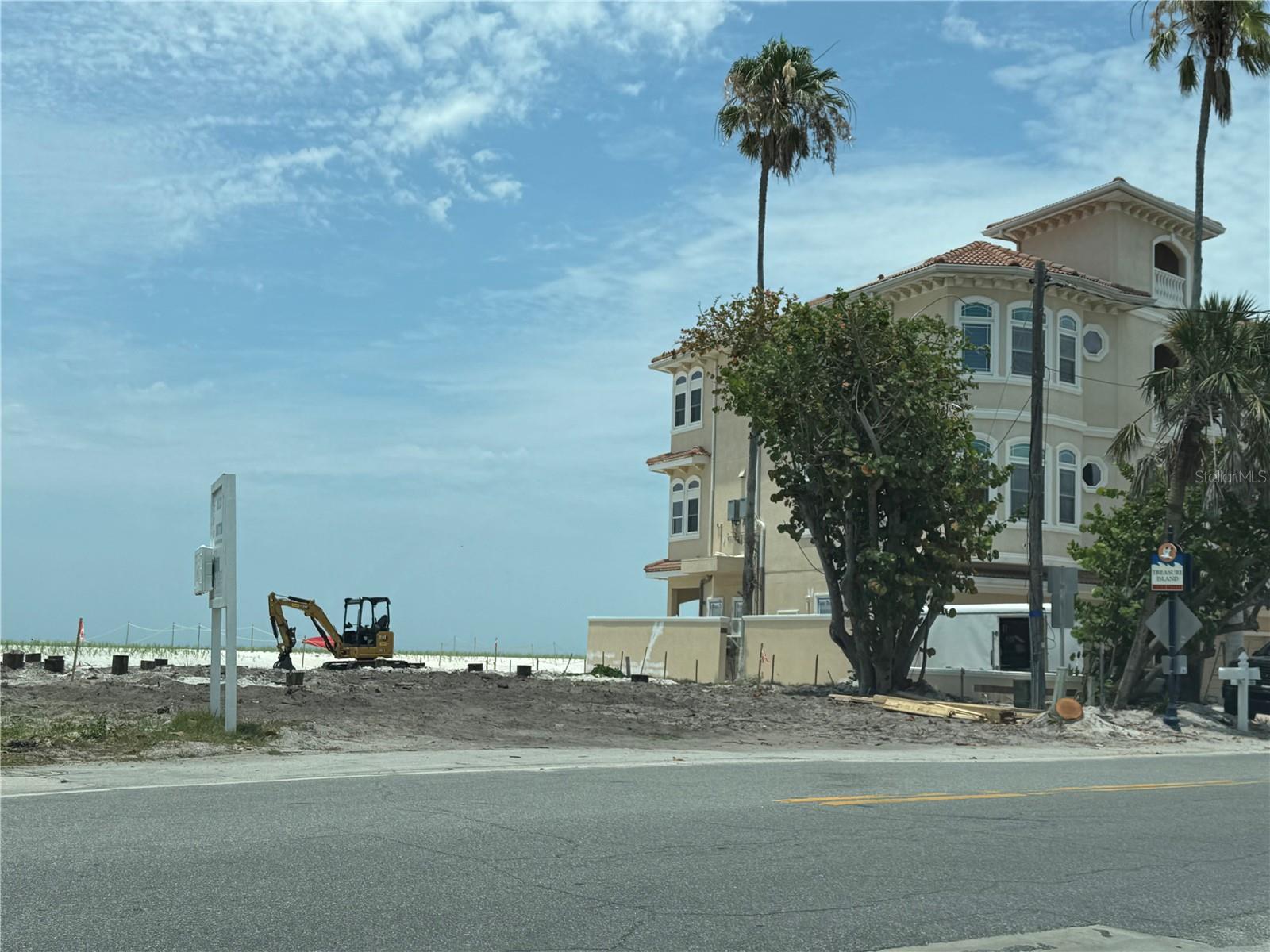 Next Luxury Gulf Front Build To The Left of Beach Access