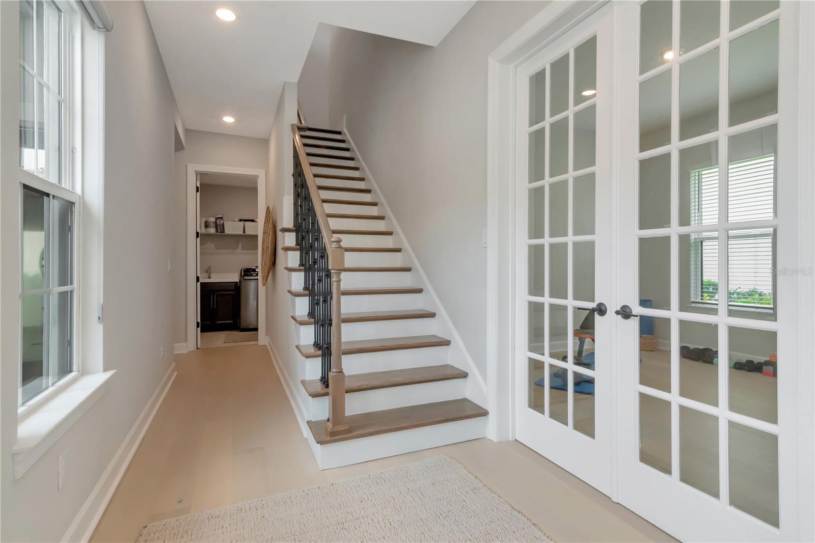 From secondary garage - entry to ideal multigen space.
