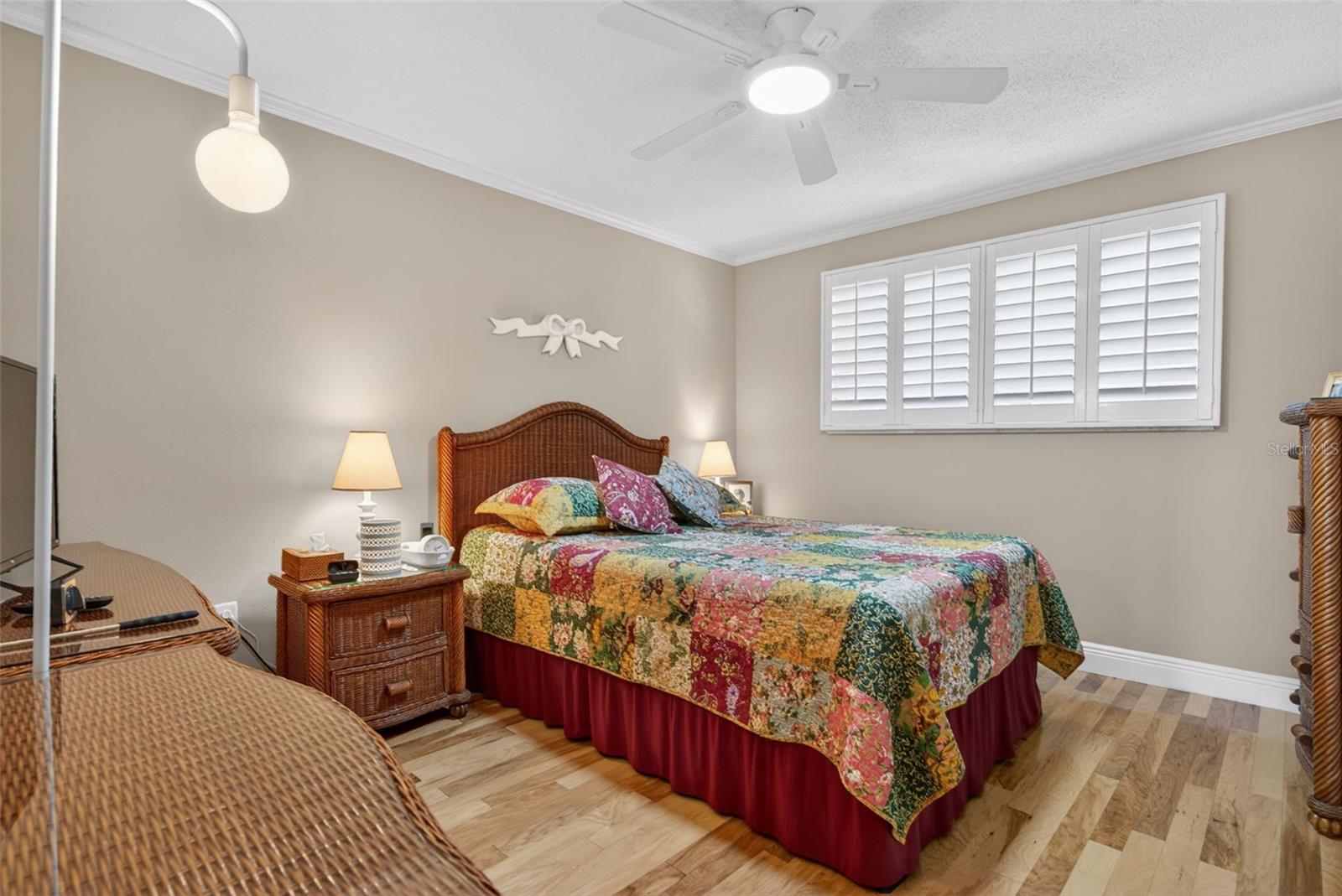 Front Bedroom with Dual Closets