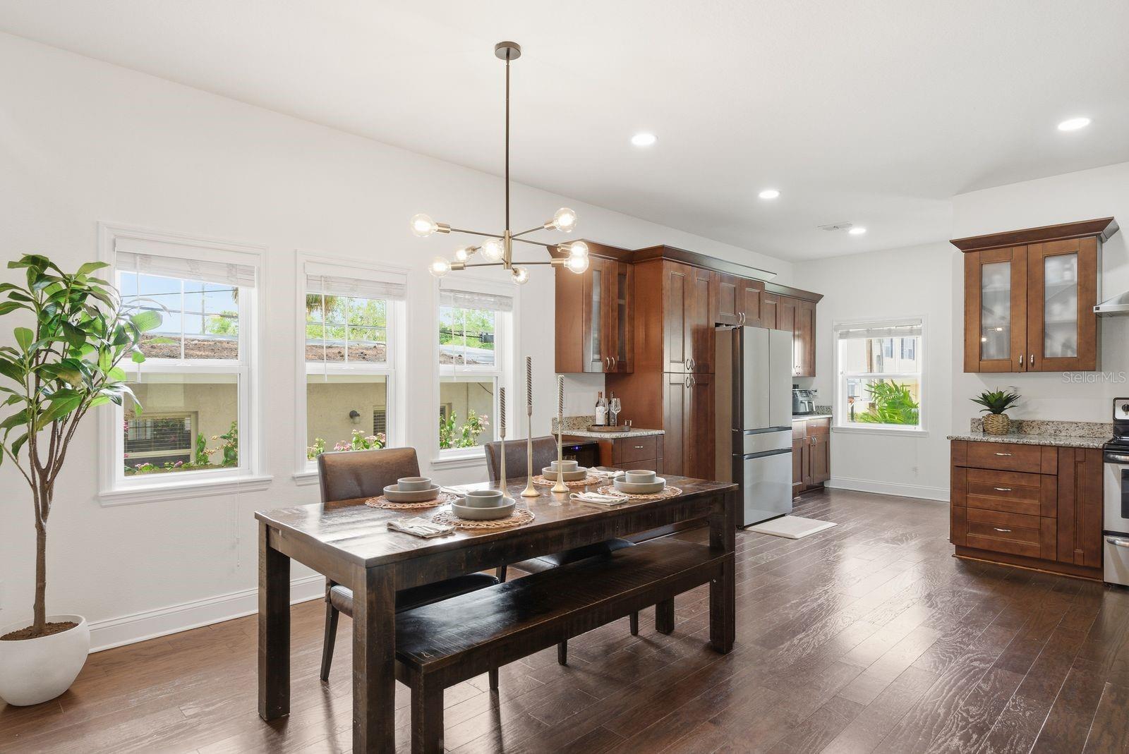 Dining Room and Kitchen
