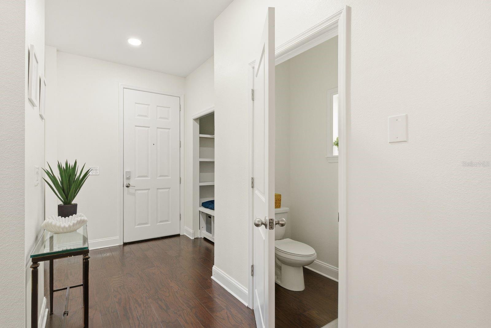 Hall and Guest Bathroom