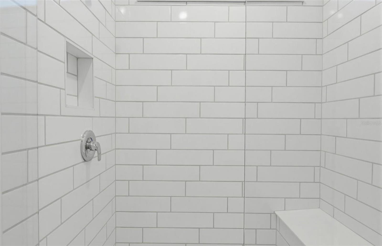 Owner's Walk-in Shower