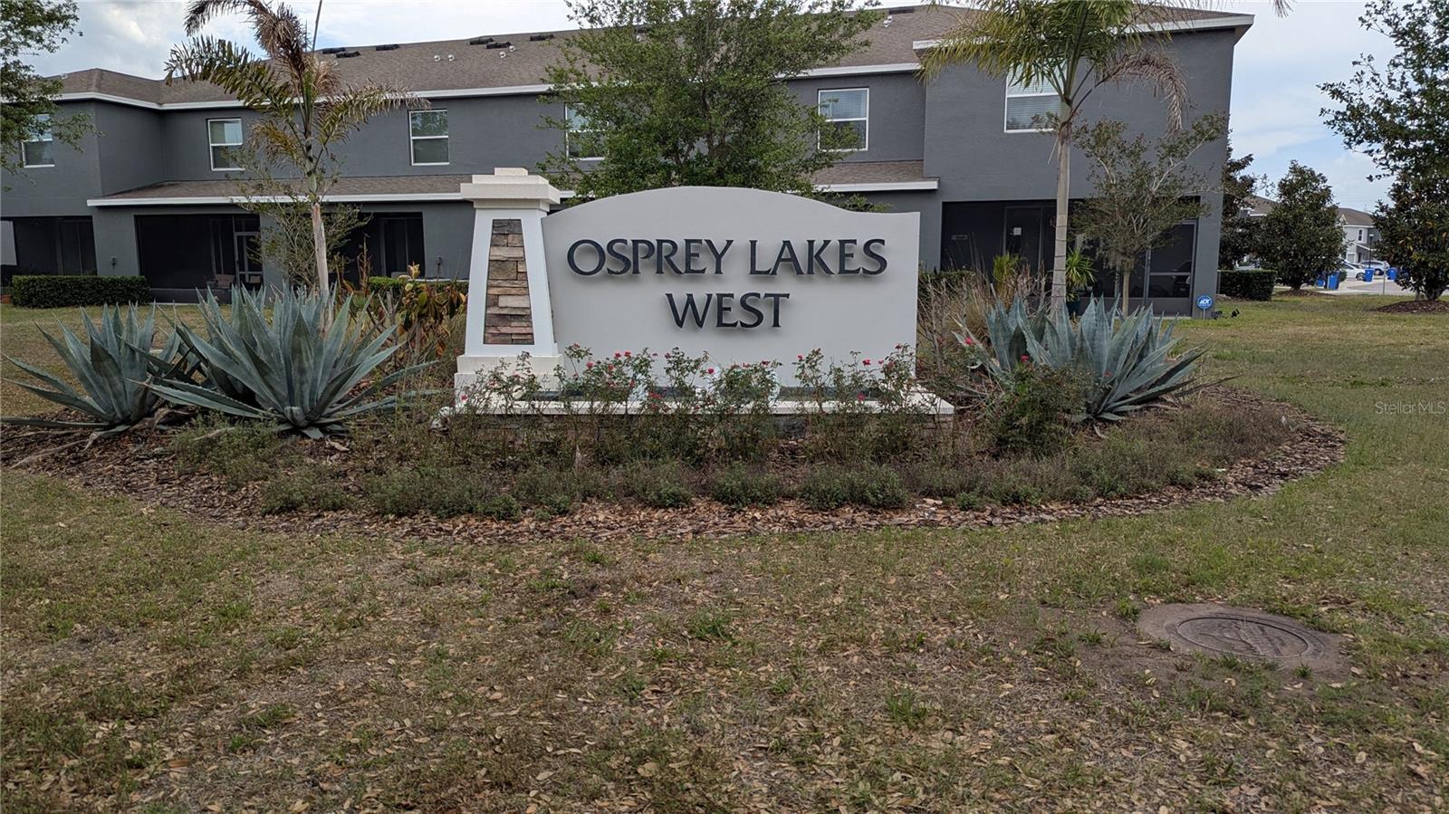 Community entrance sign