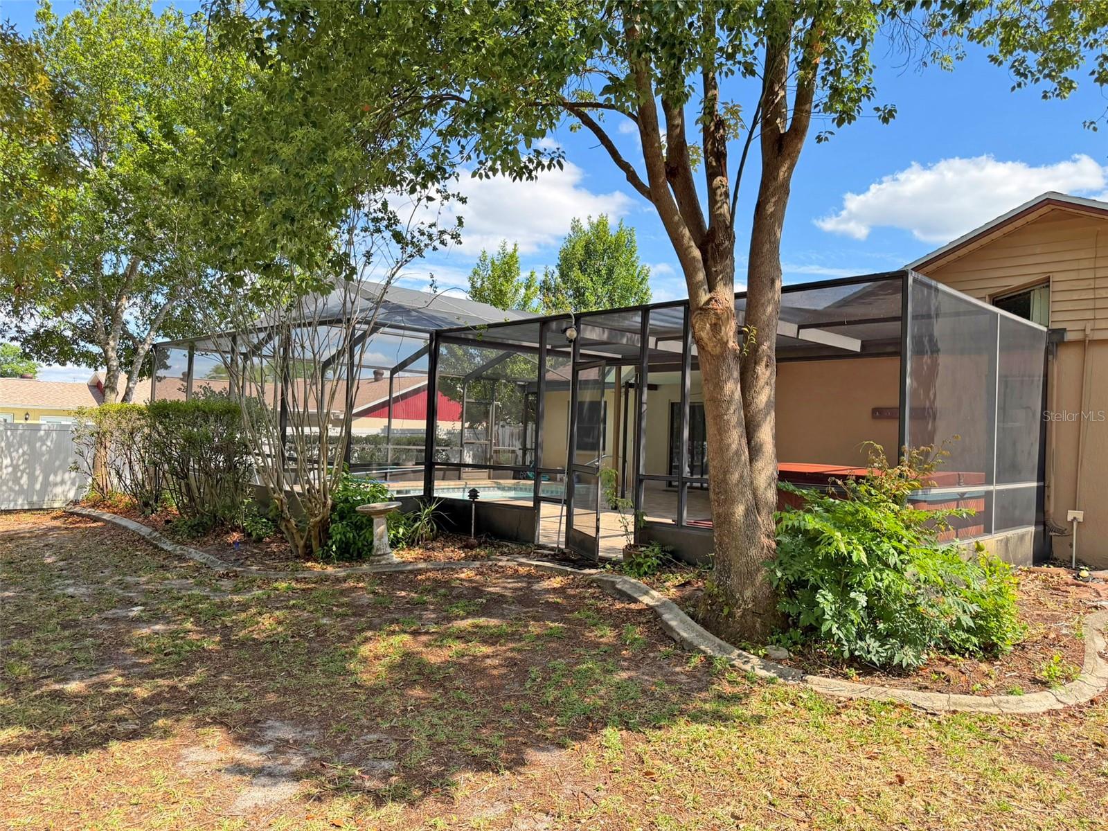 Large Fenced In Back Yard