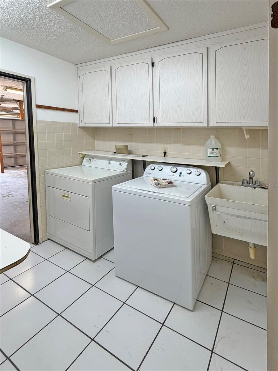 Inside Laundry Room