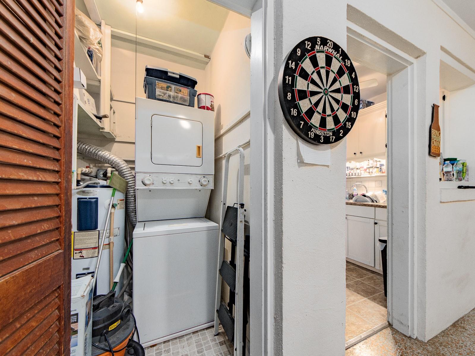 Laundry/utility closet