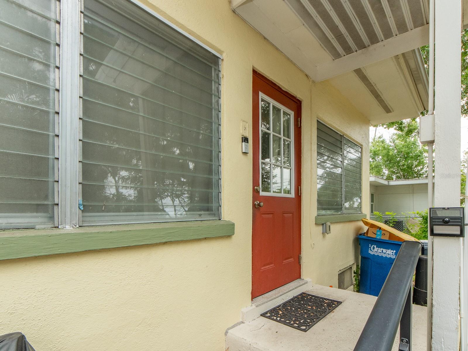 Back door