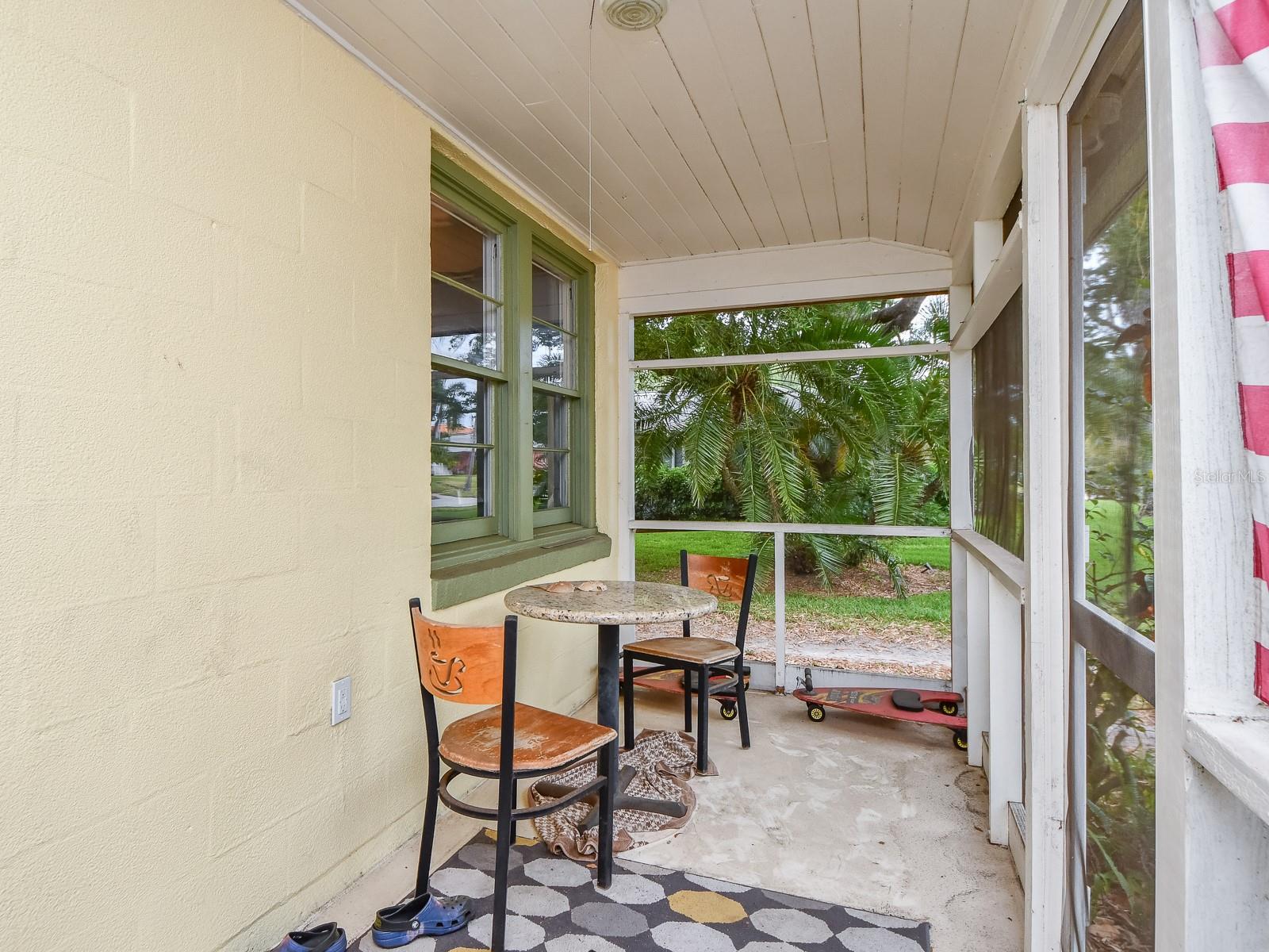 Front screened porch