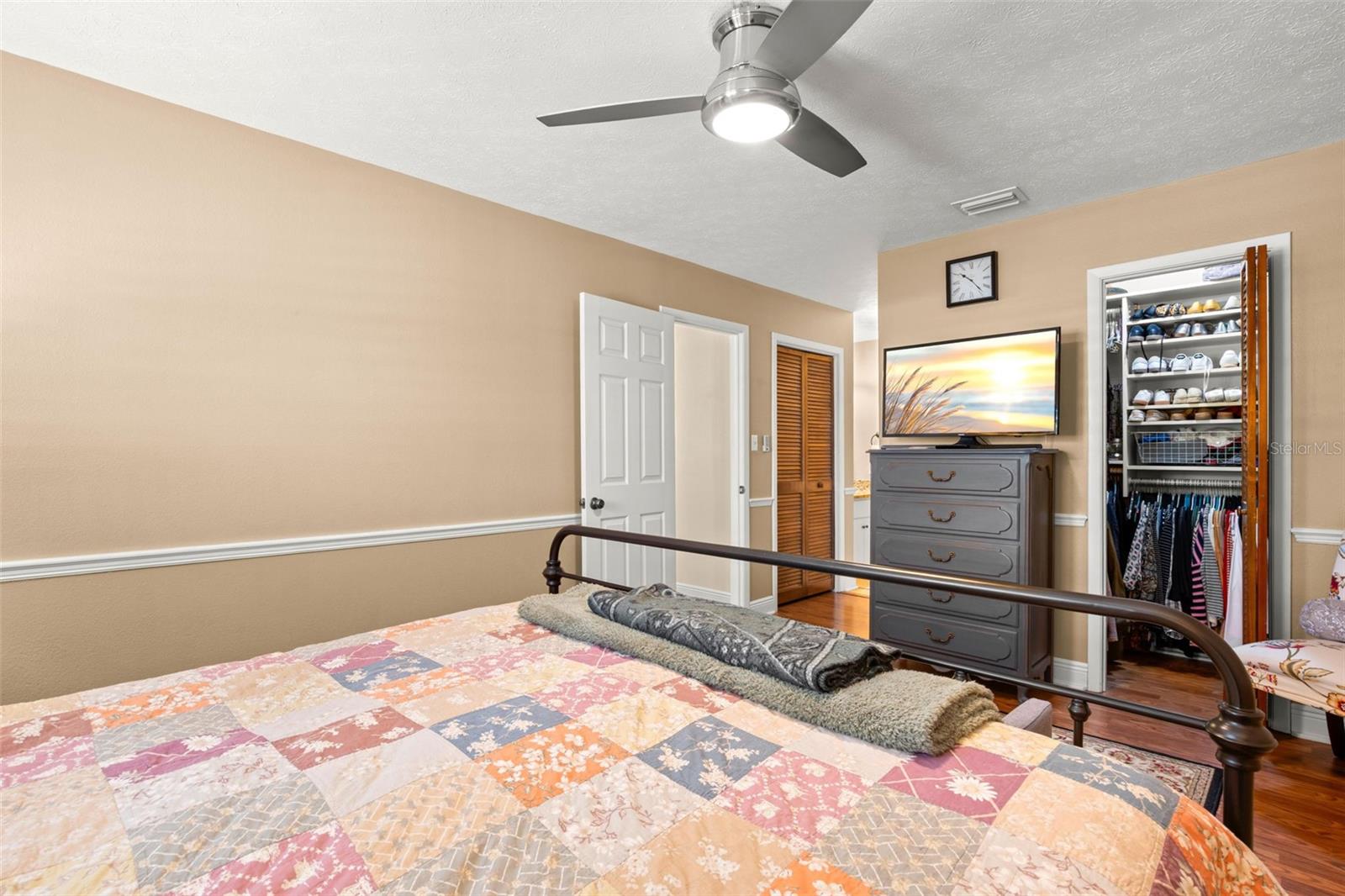 Primary Bedroom with Walk In Closet