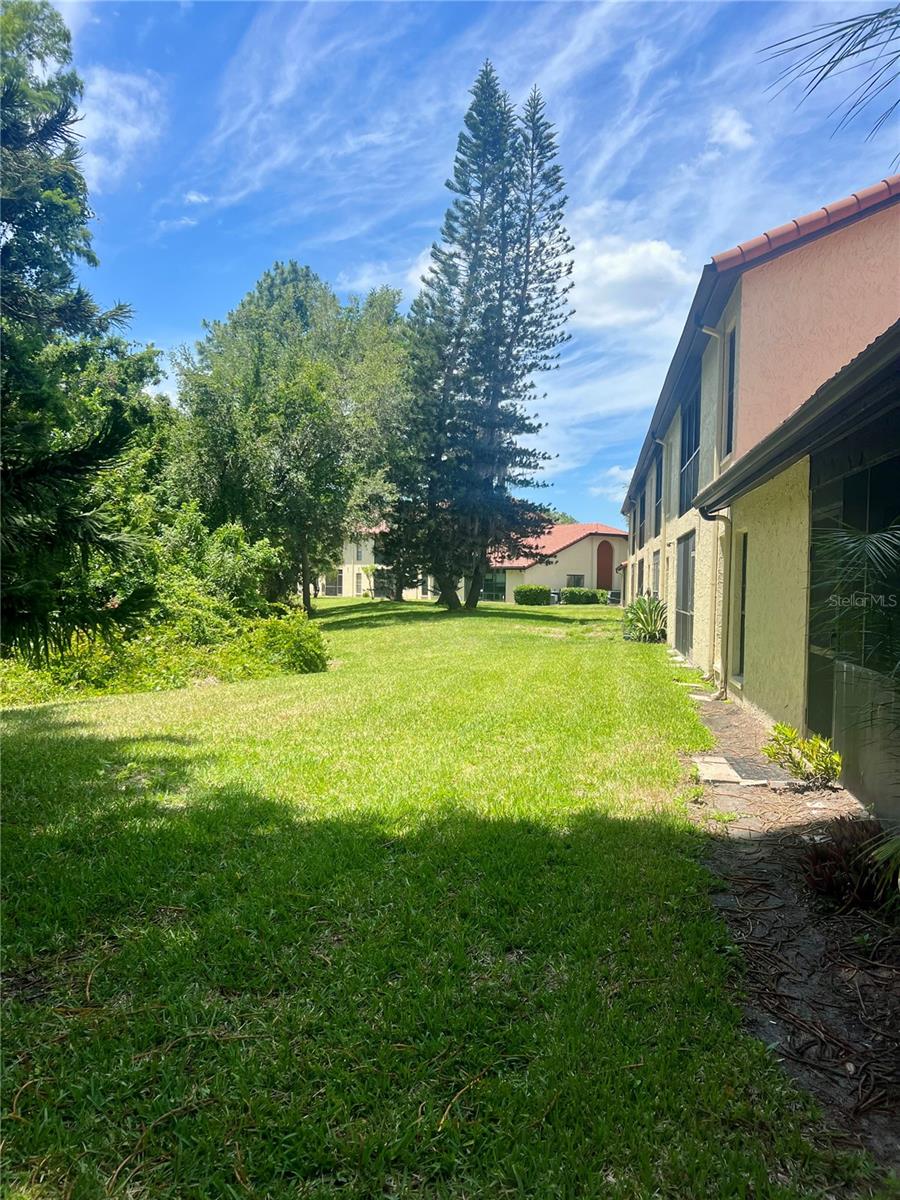 REAR OF CONDO