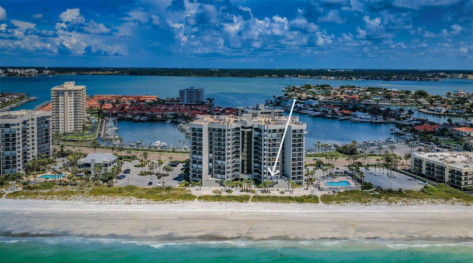Gulf-front paradise unfolds right outside your new residence, with sweeping, panoramic views that take your breath away!