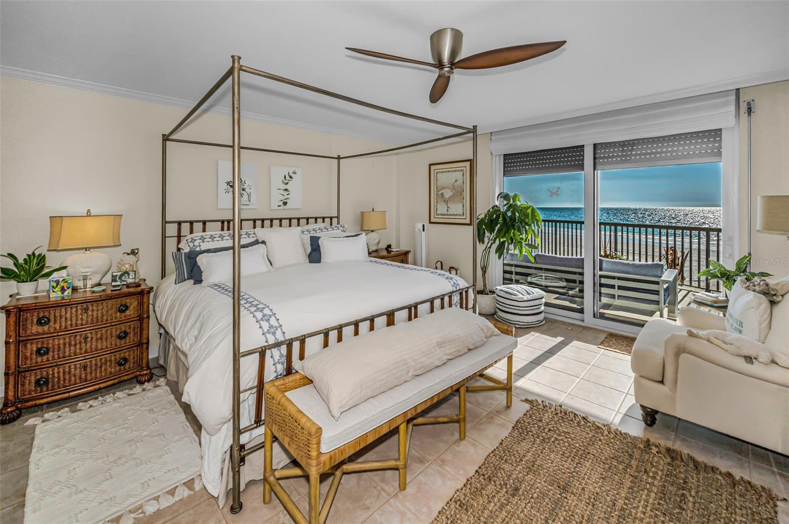 Primary Bedroom on the Gulf!