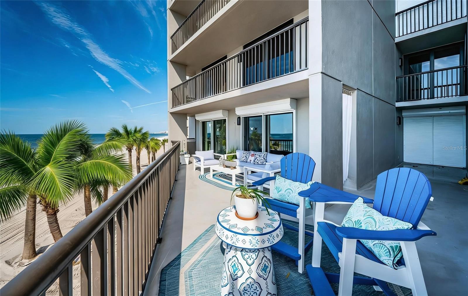 Step out of your Primary Bedroom and onto the huge, extended balcony