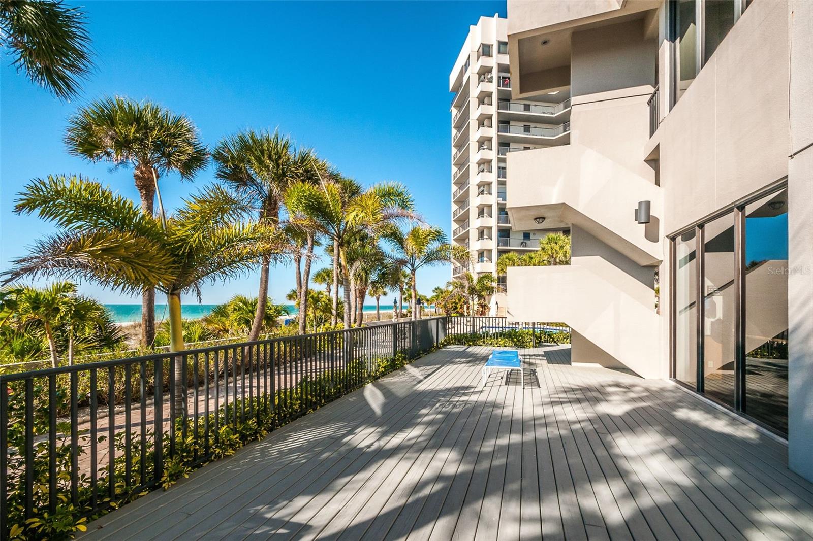 Lower-level Clubhouse Party Deck