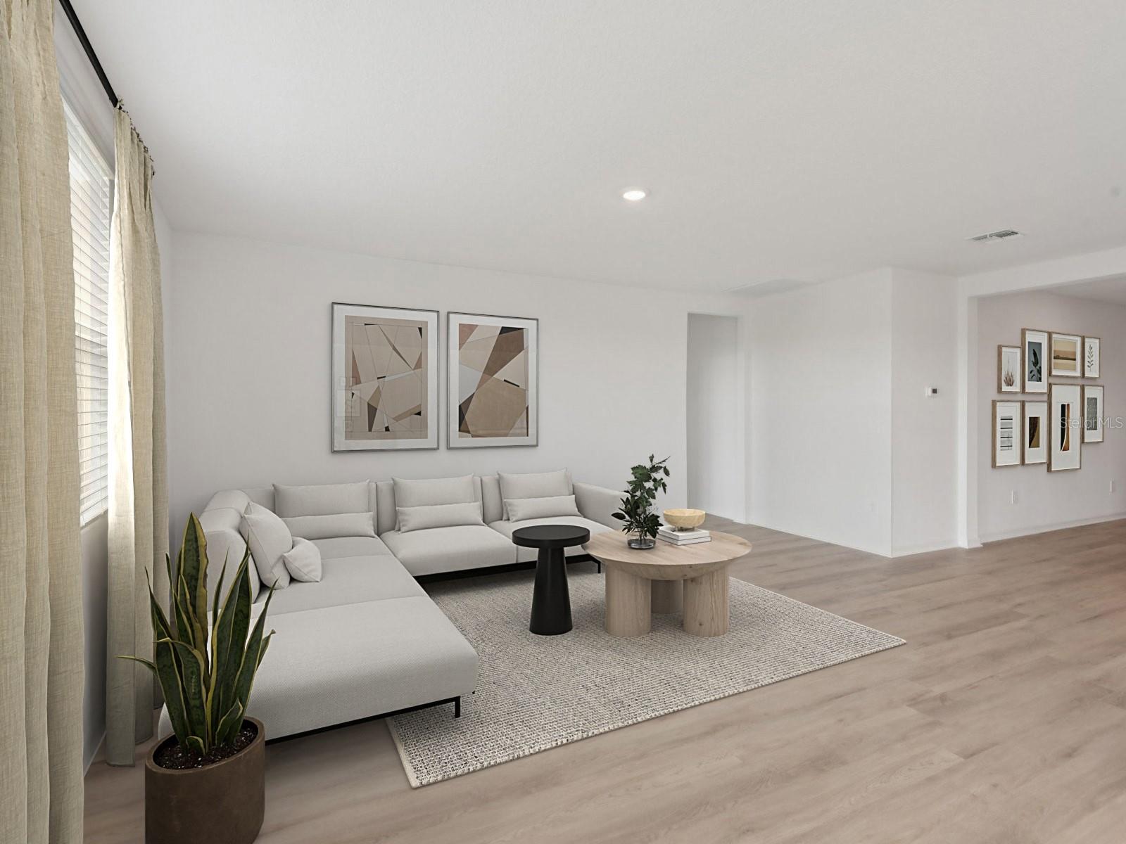 Interior photos are not of the actual home but are photos of the builder home with same floorplan with similar interior finishes and features. Photo uses virtual staging.