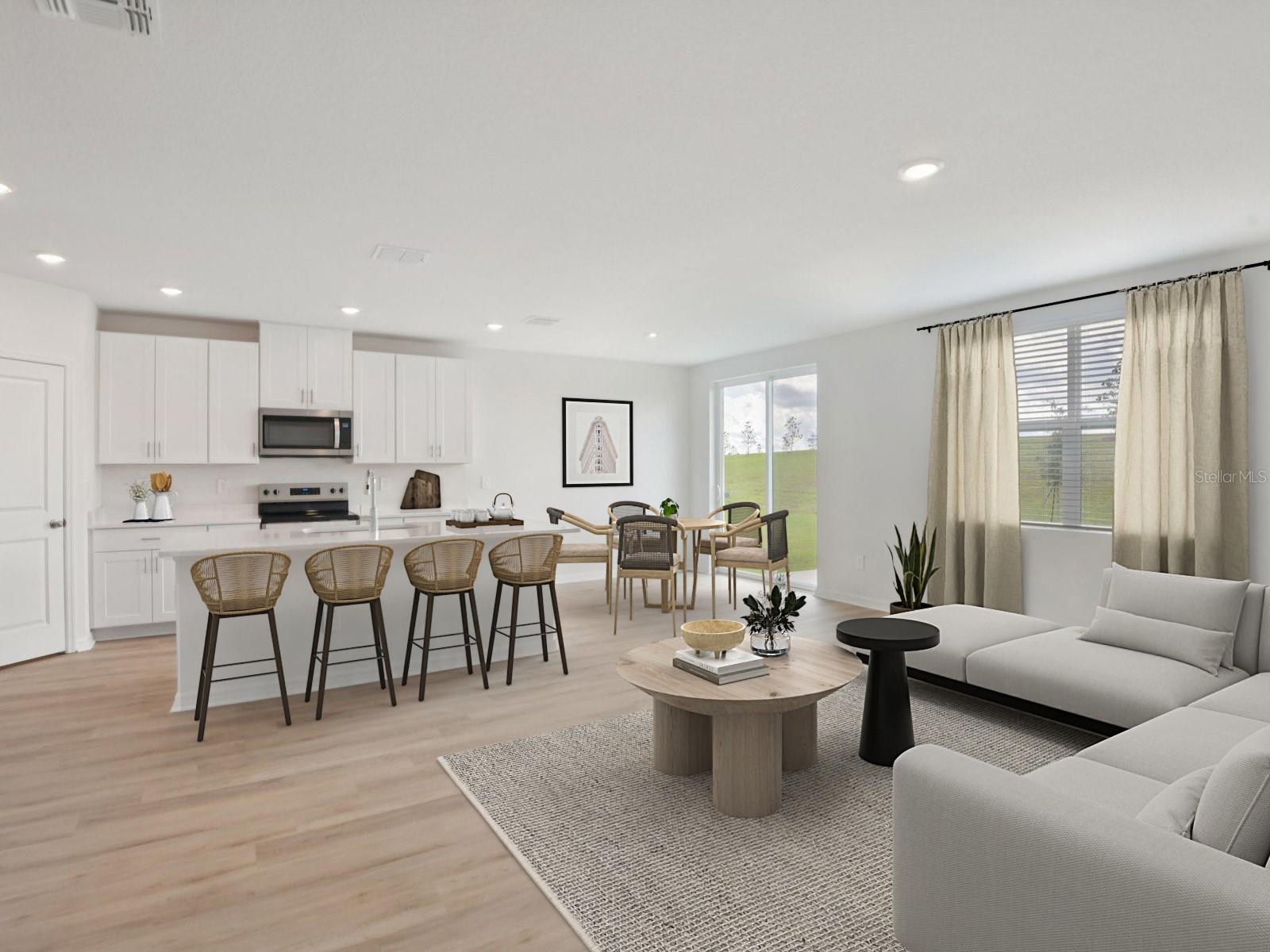 Interior photos are not of the actual home but are photos of the builder home with same floorplan with similar interior finishes and features. Photo uses virtual staging.