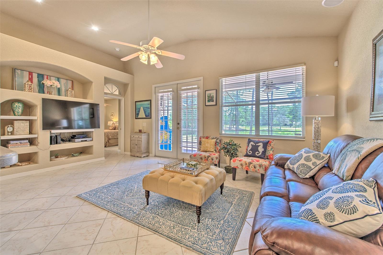 Bright and airy with a view!