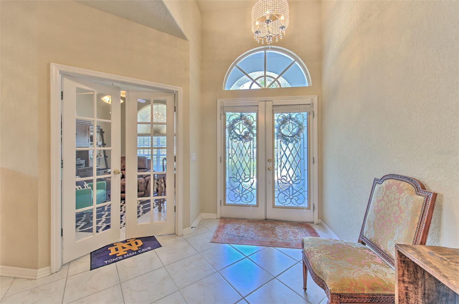 Elegant Entry and Office View!