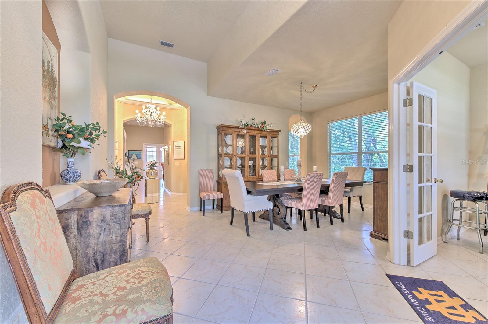 Entry into Lovely Formal Dining Room!