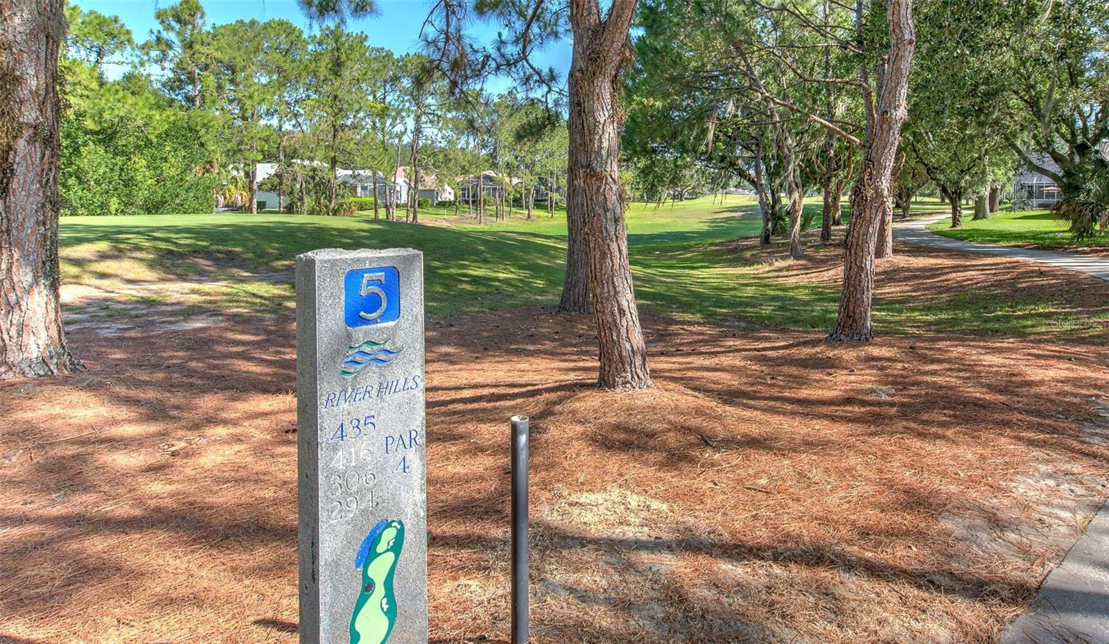 #5 is a Par 4!