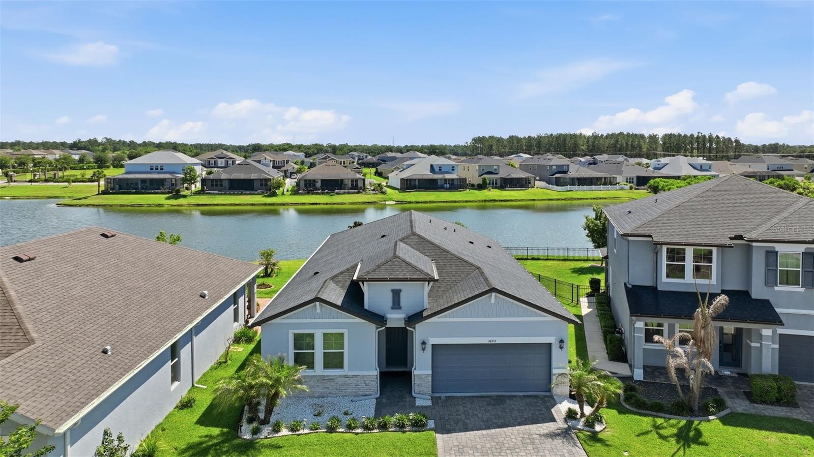 Nice pond view!