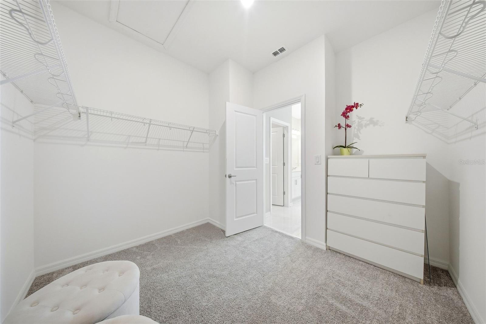 Primary bedroom Walk-in Closet