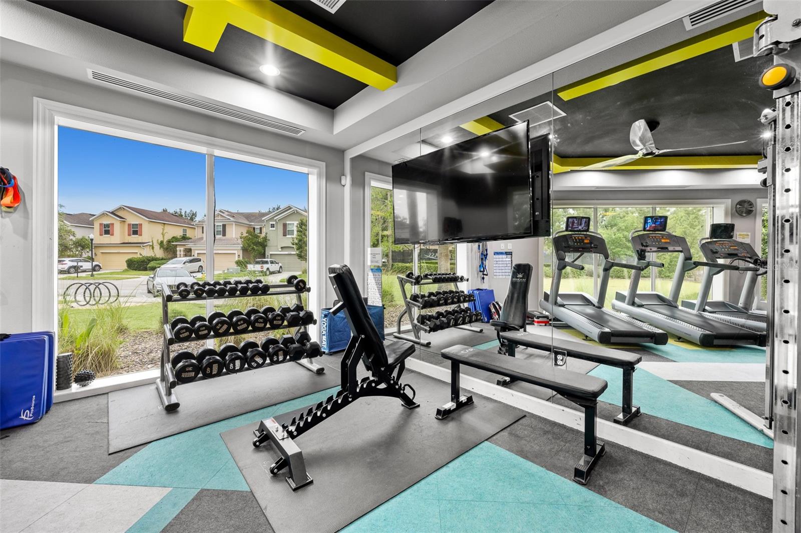 Clubhouse gym