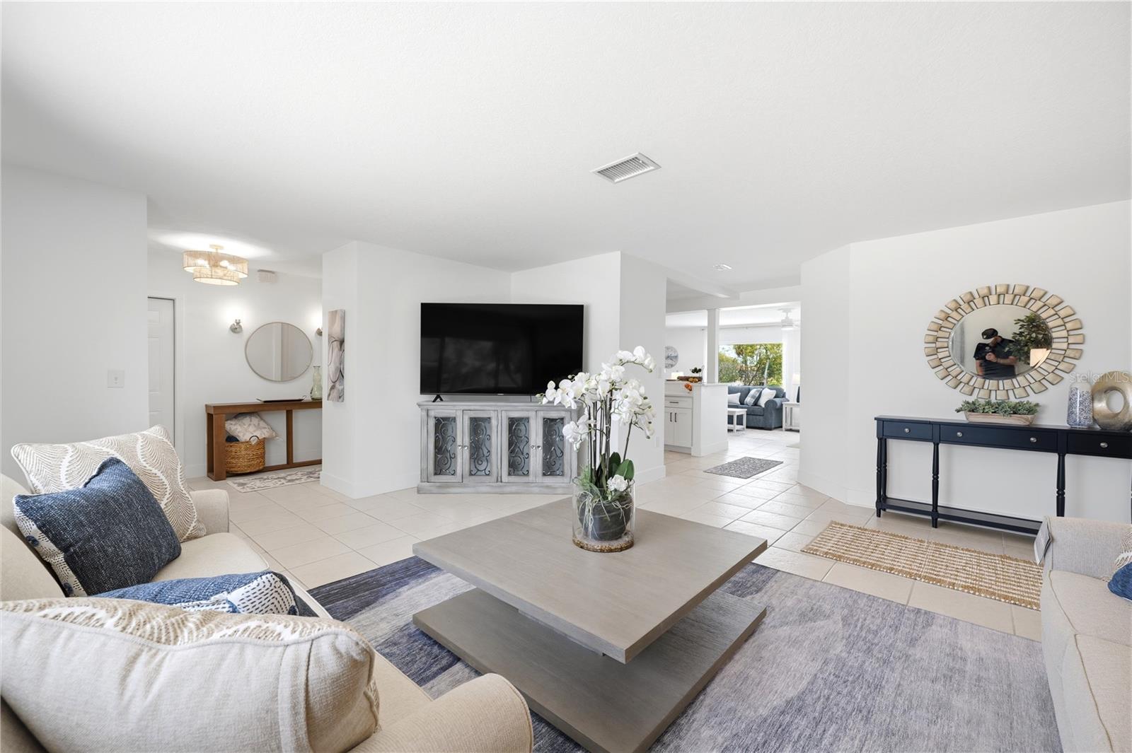 bright open and spacious