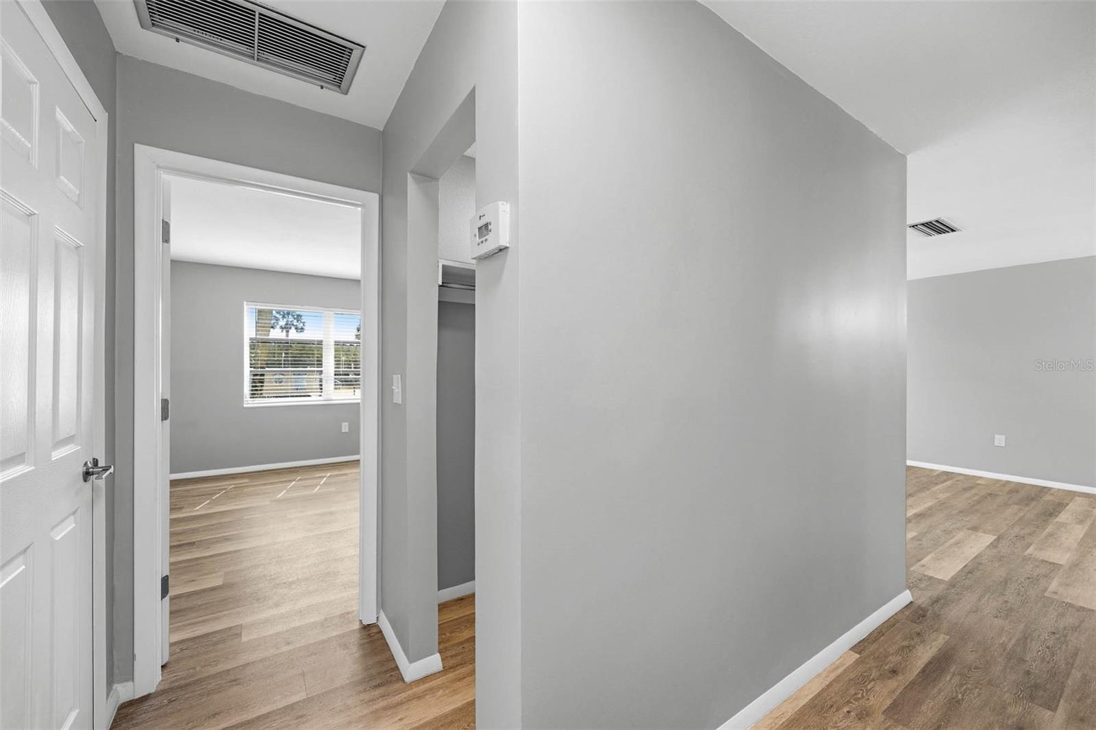 Hall leading into Bedroom