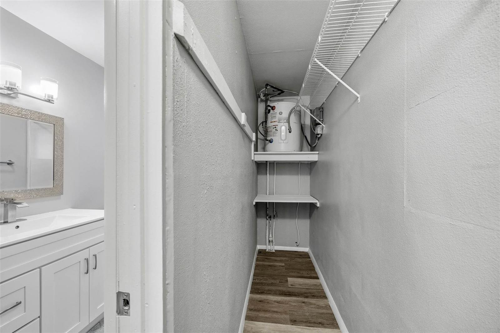 Extra Walk-In Storage