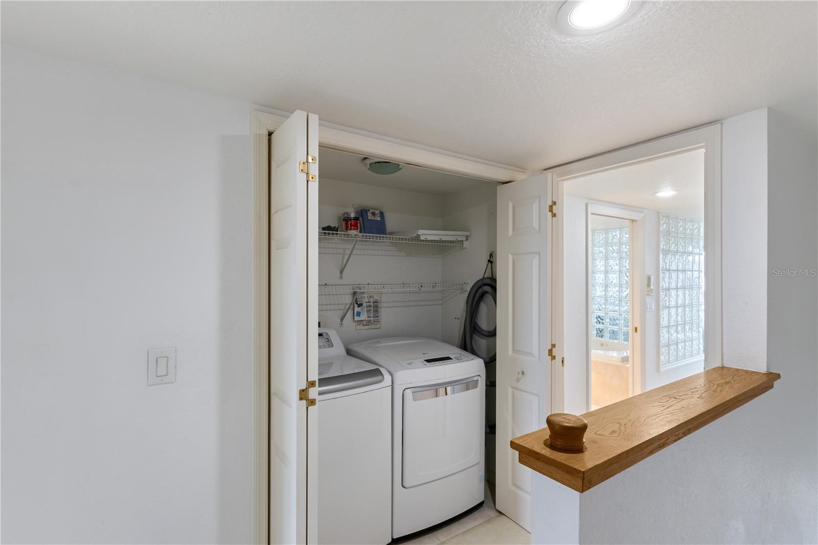 Third story laundry room