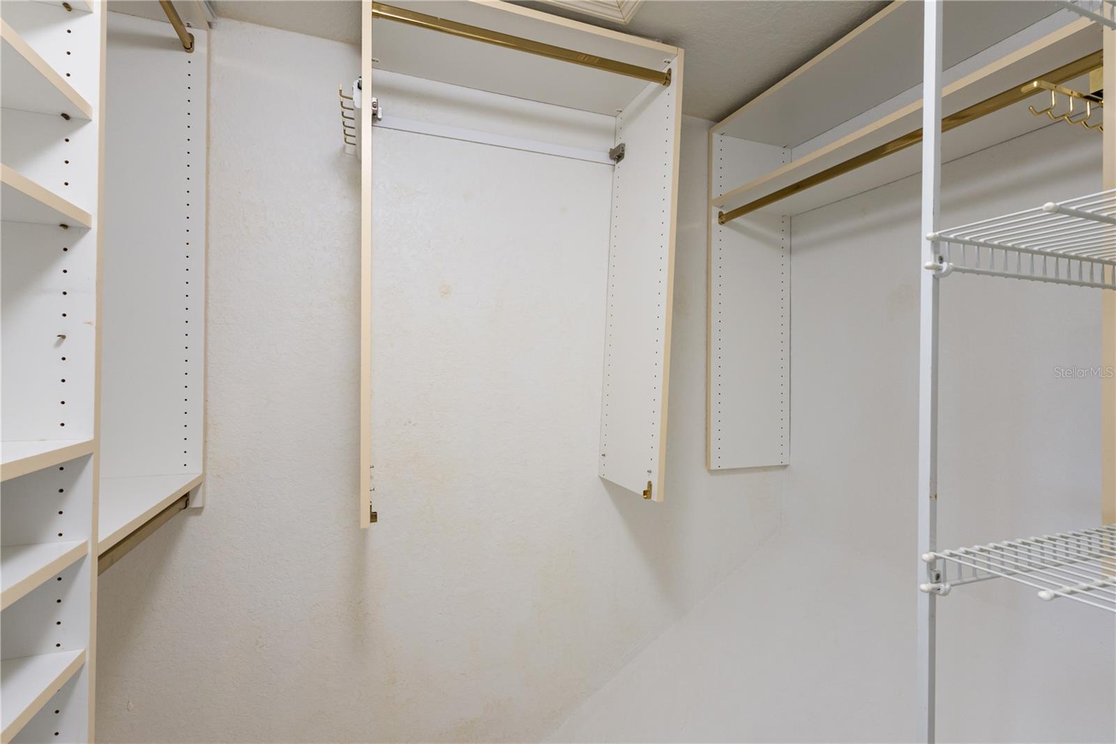 Primary walk-in closet