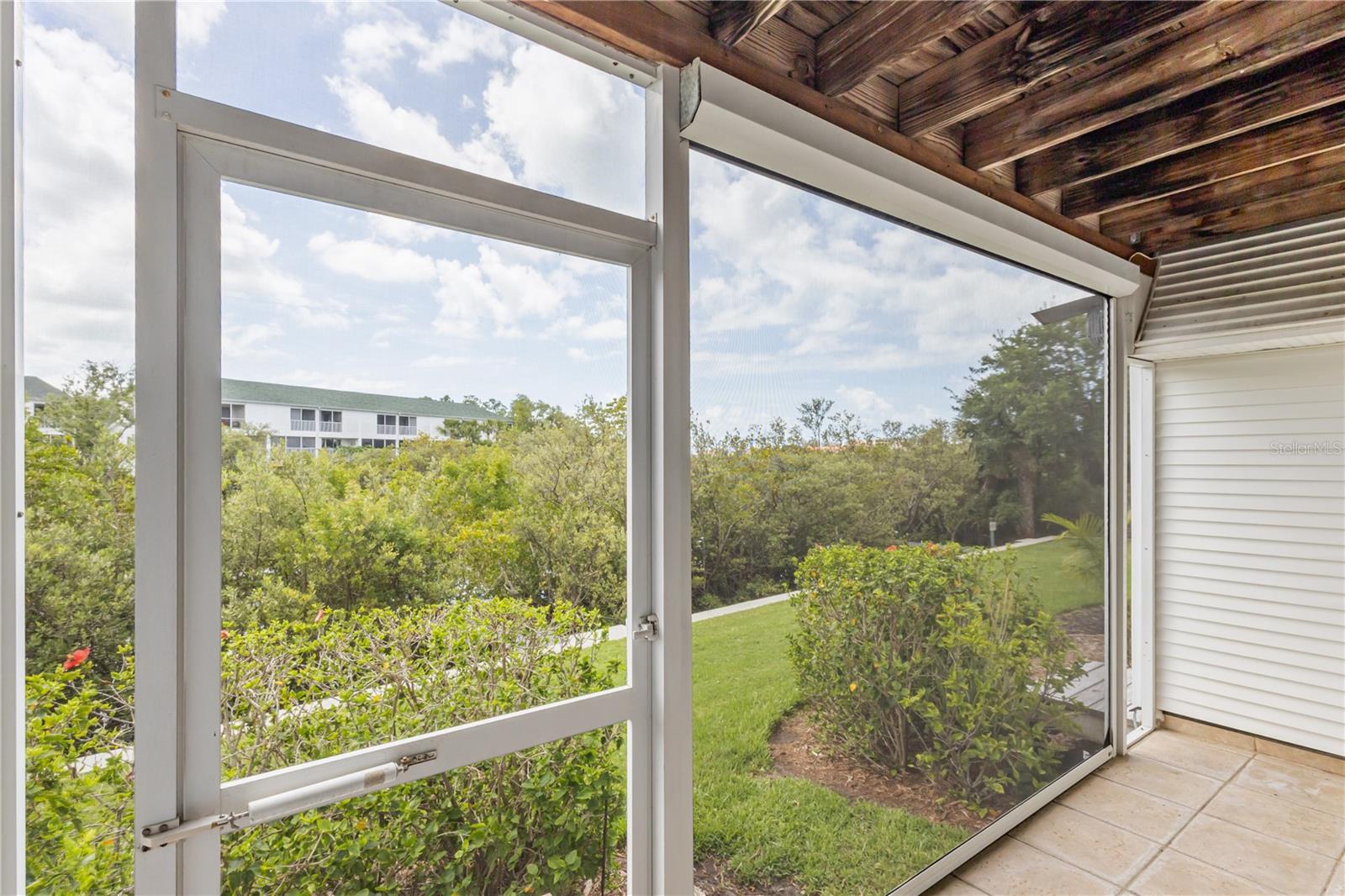 Ground floor lanai back door
