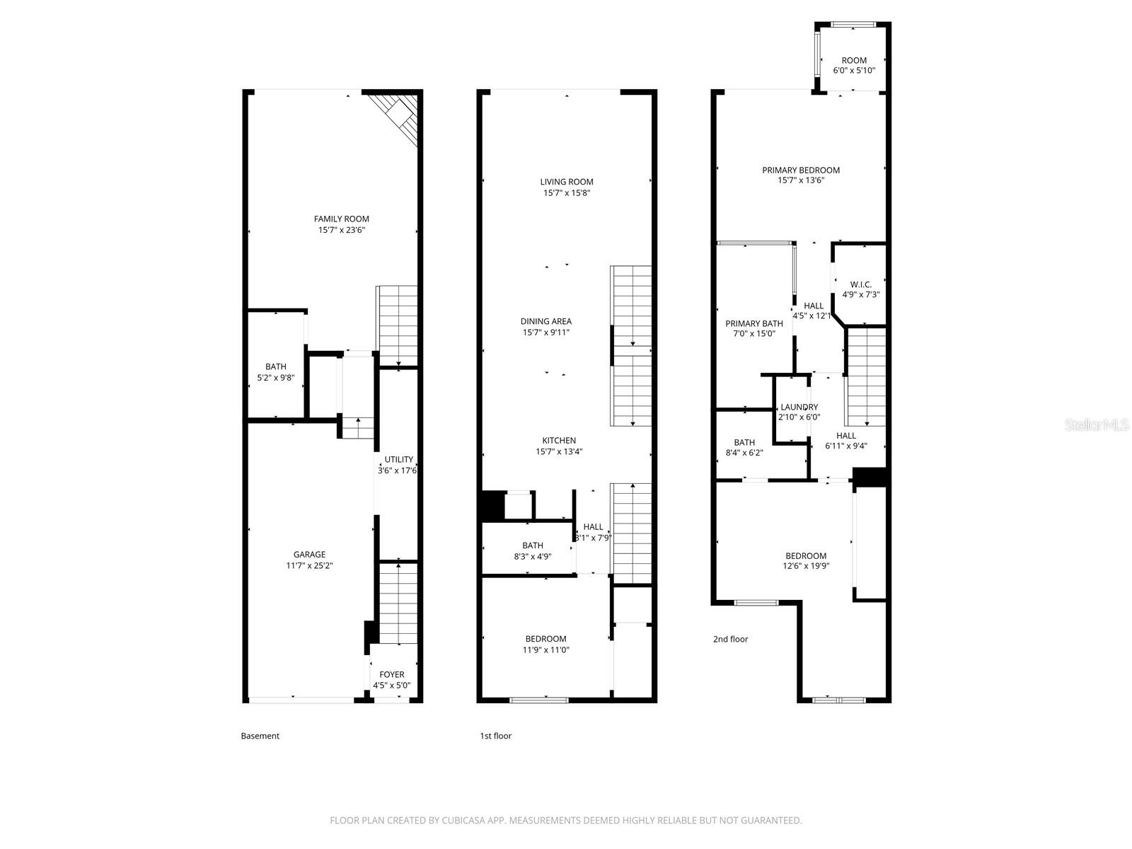 Floor plans side by side