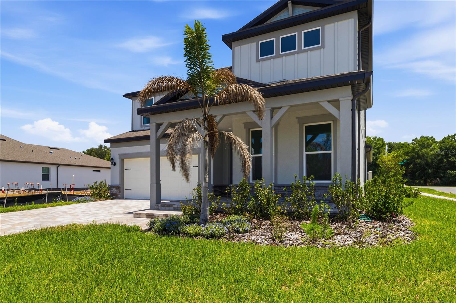 Spacious two story design with a finished look buyers can enjoy right away.