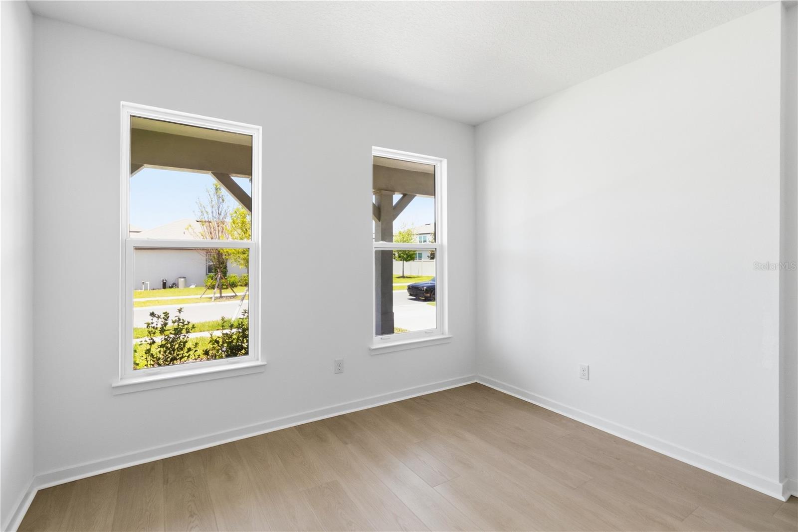 Comfortable bedroom with natural light and space to make it your own.
