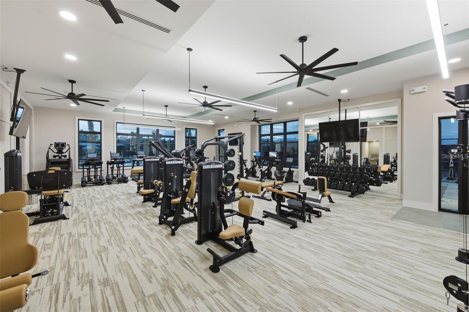 Community fitness center makes it easy to stay active close to home.
