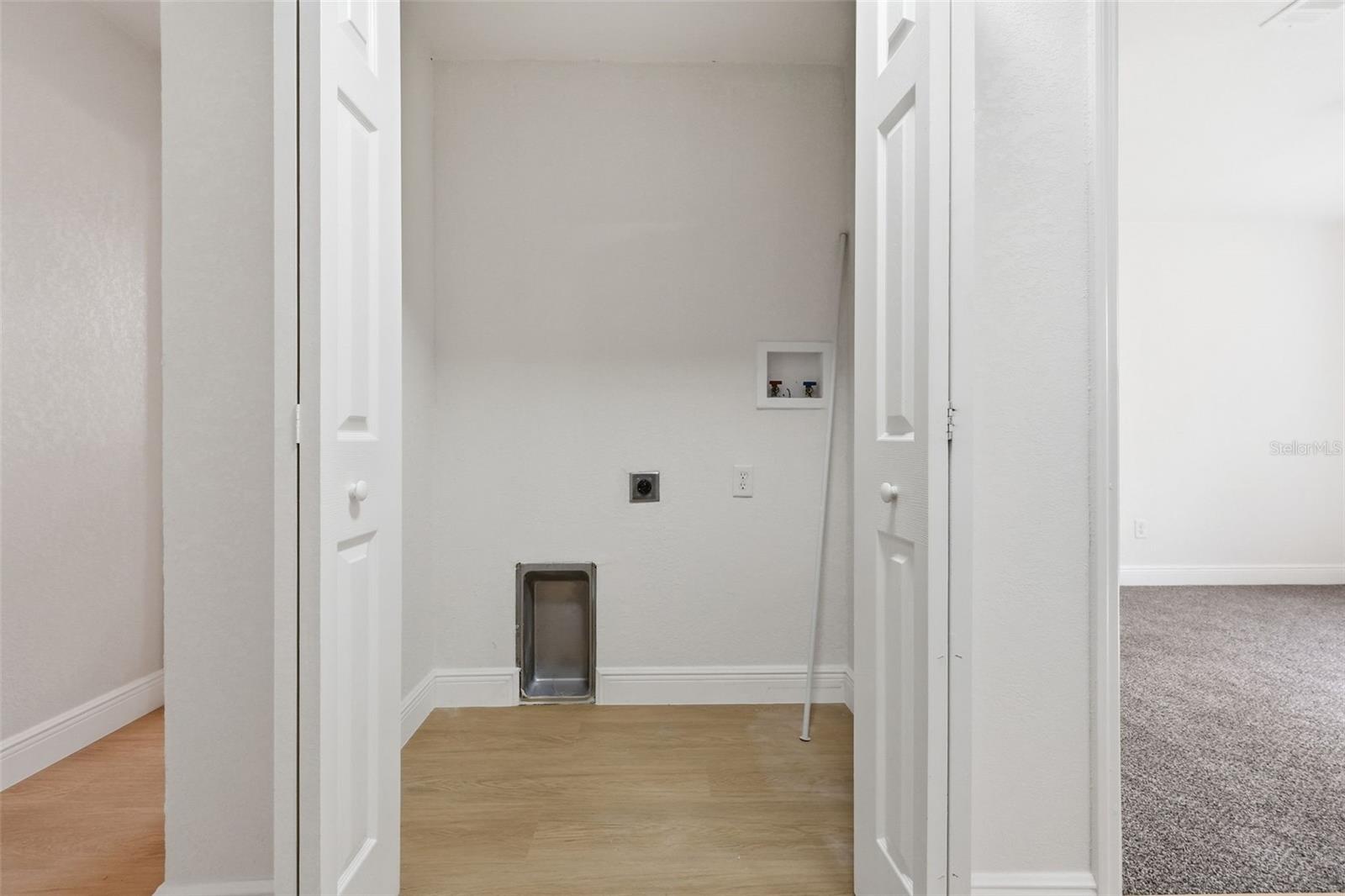 Upstairs Laundry room