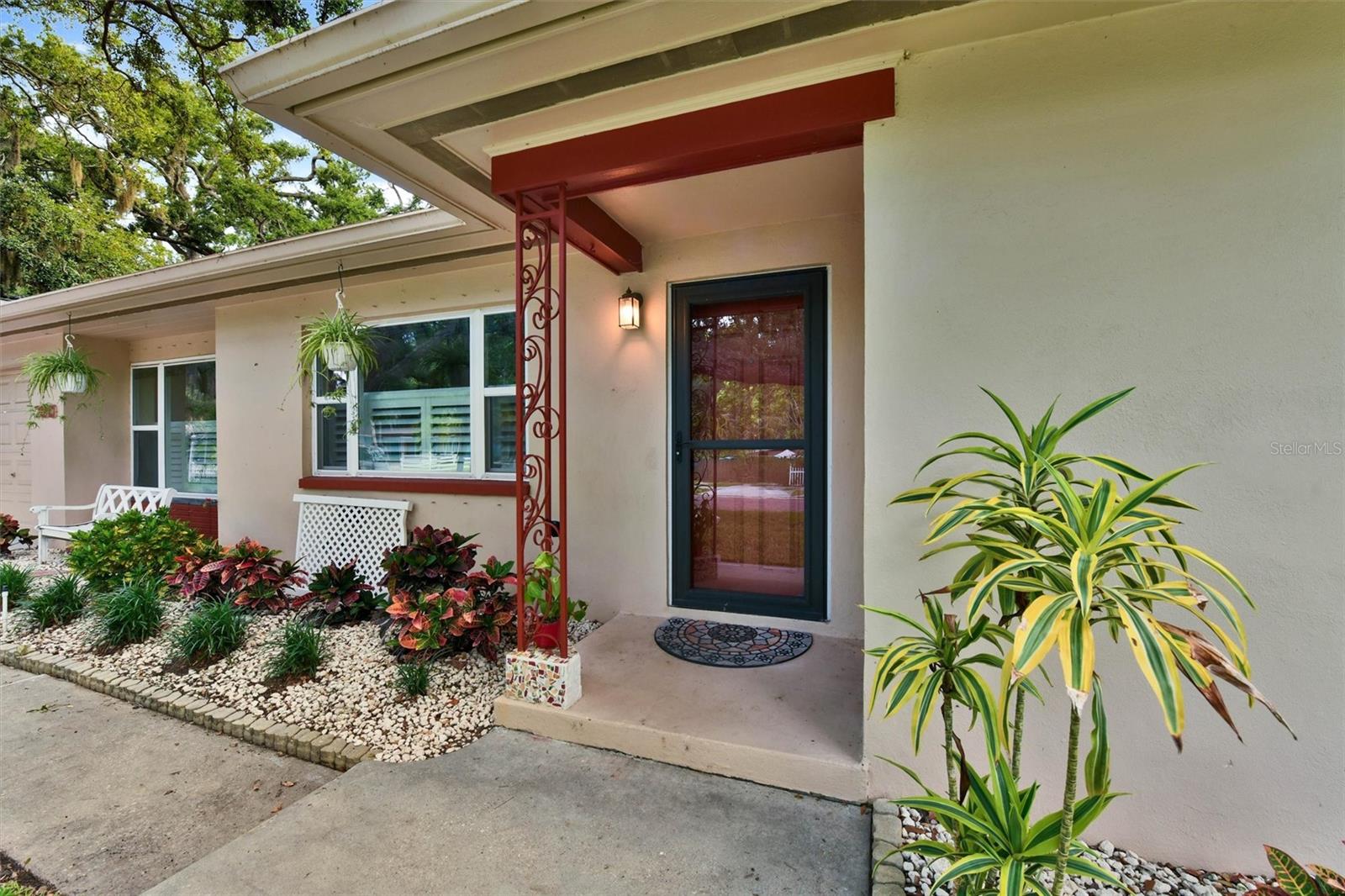Front Entry w/ Updated Landscaping