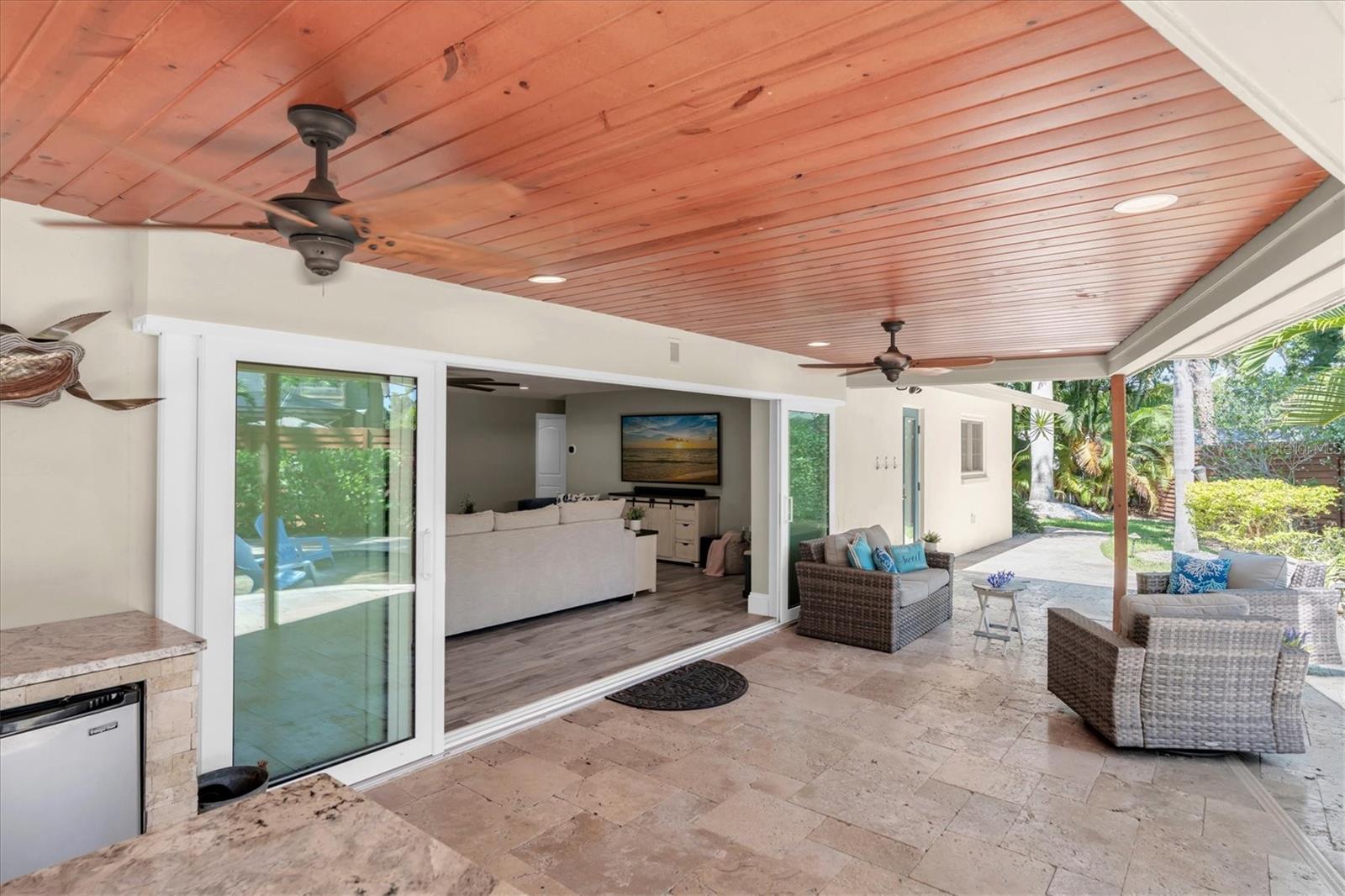 Beautiful pavered porches and walkways throughout.